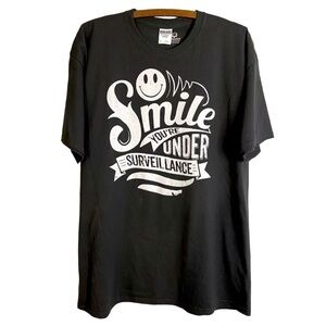 XL Smile You’re Under Surveillance tee shirt
